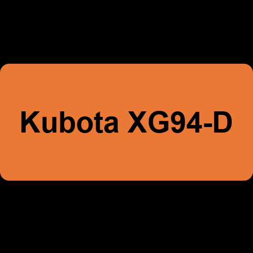Kubota XG94-D
